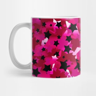 Punk Rock Stars Pink Mug